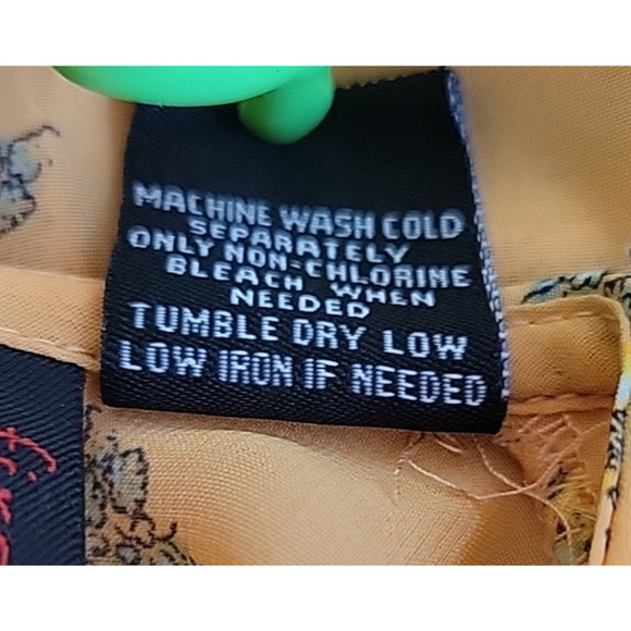 Fire Los Angeles Skull Floral Dress Fiary Goth Indie Alt Twee Indie‎ Size S - Picture 11 of 11